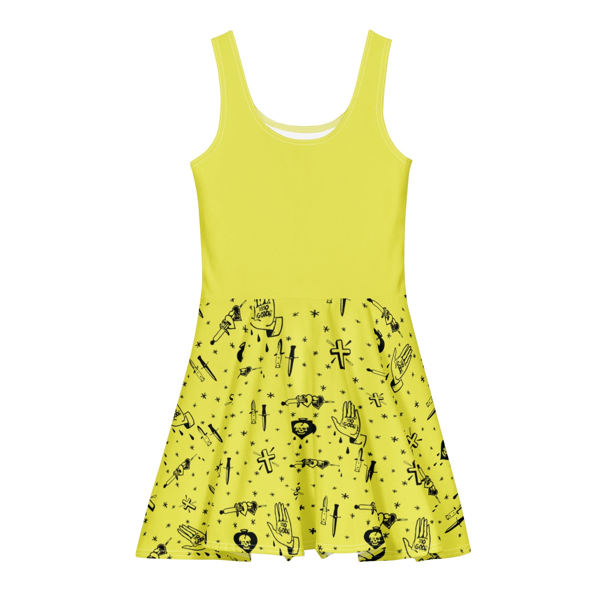 Cotton skater dress - Fliukka street wear.