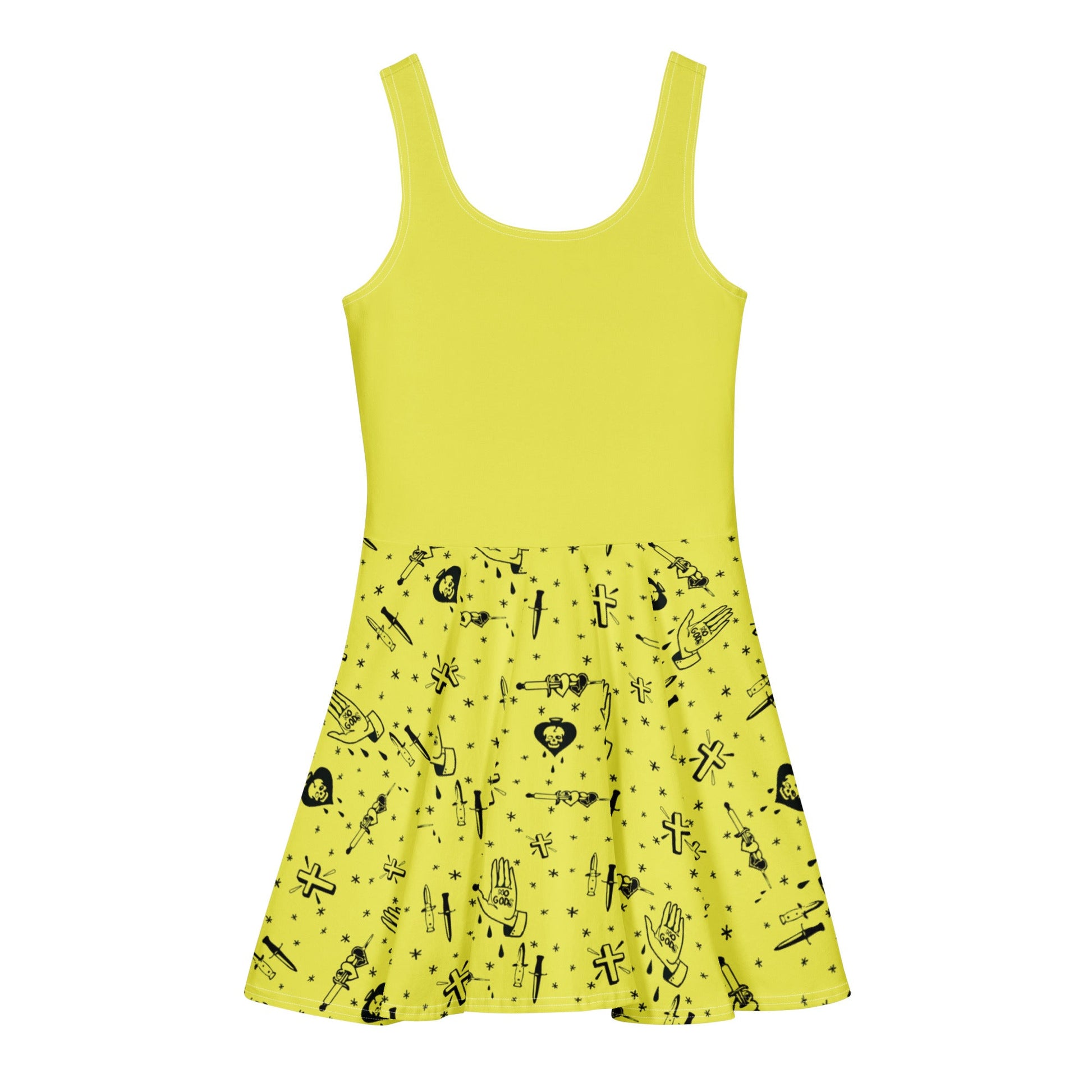 Cotton skater dress - Fliukka street wear.