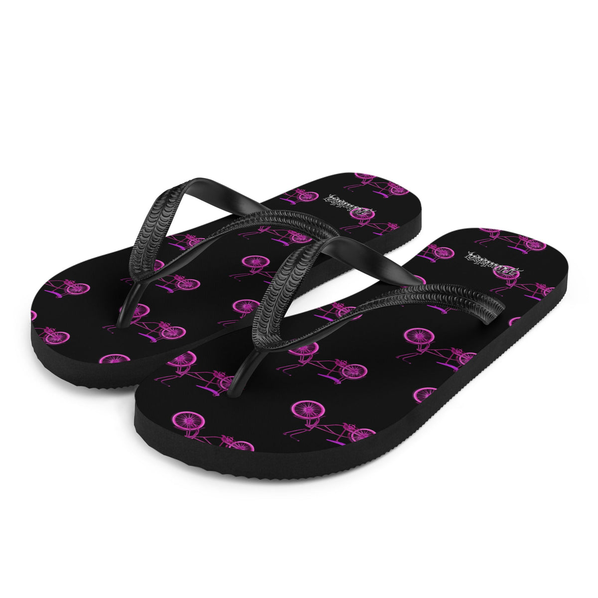 FLIP-FLOPS – PINK LOWRIDER BIKE - Fliukka street wear.