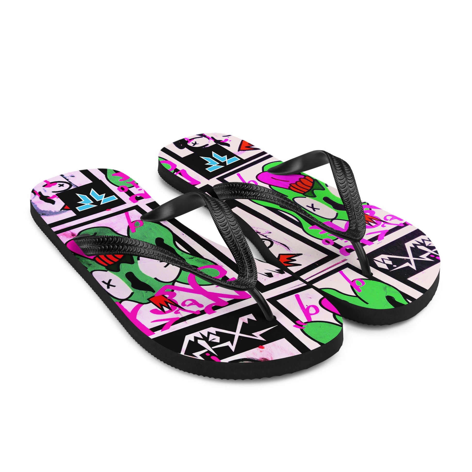 Flip - Flops - Salinas Acid - Fliukka Clothing.