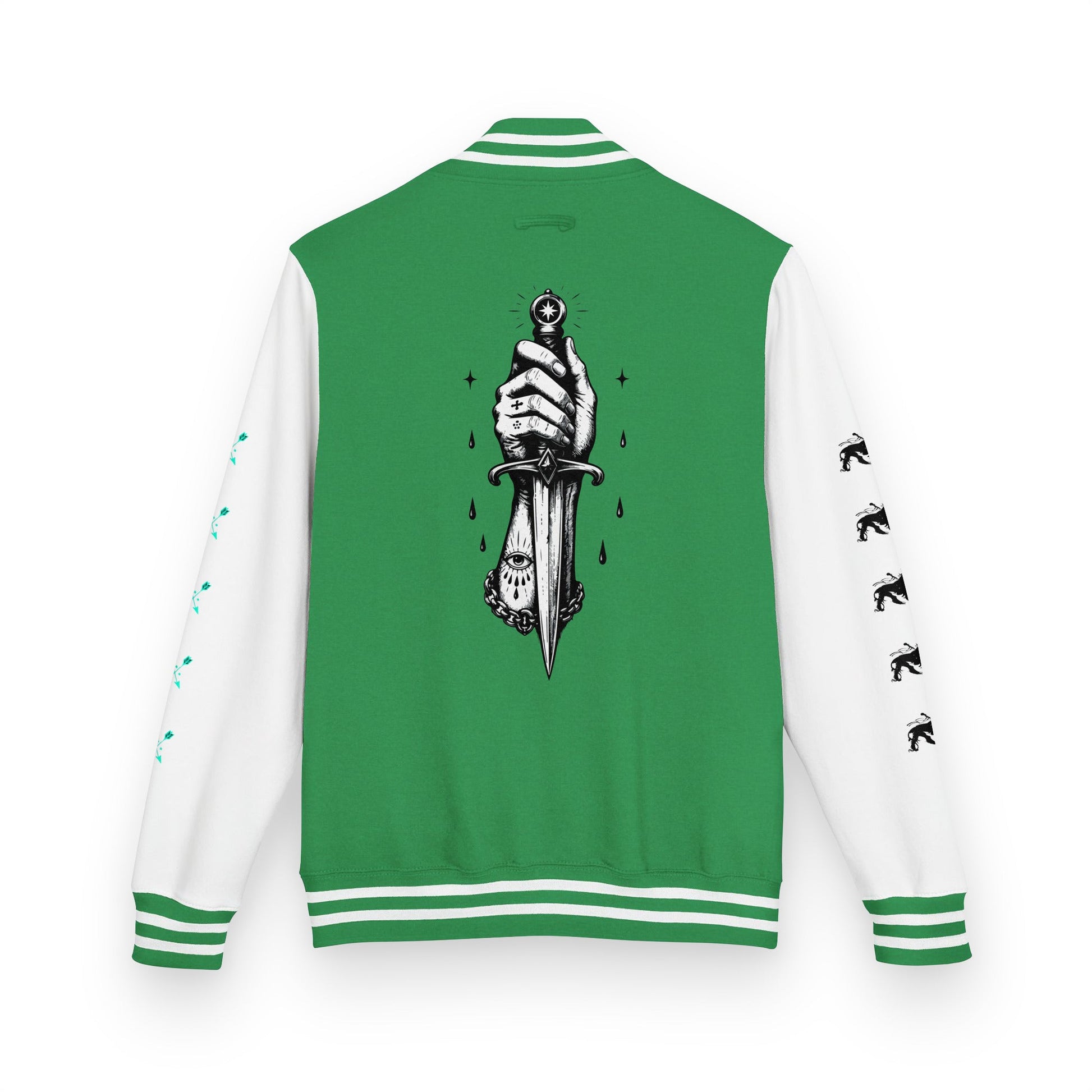 Heavyweight letterman jacket - Fliukka street wear.