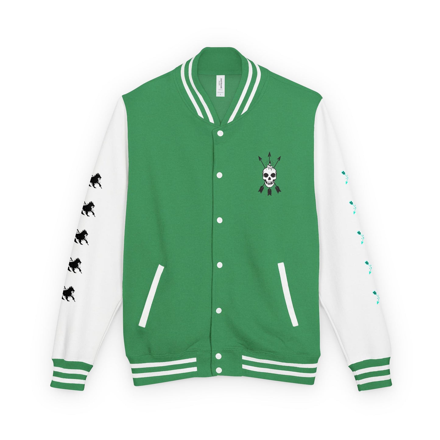 Heavyweight letterman jacket - Fliukka street wear.