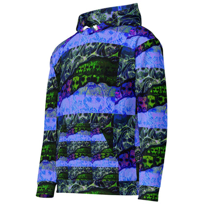 Unisex all over - Psychedelic skull - Fliukka street wear company.