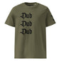 Unisex organic cotton t-shirt - Dub army - Fliukka Clothing.