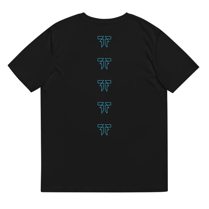 Unisex organic ribbed neck t-shirt - Fliukka street wear.