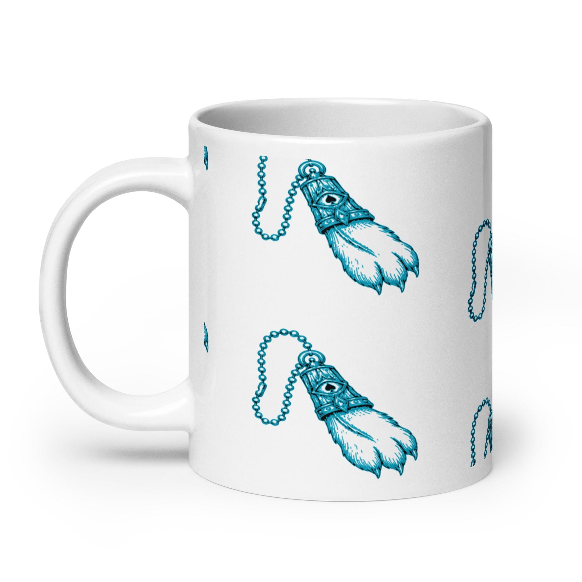 White glossy mug - Fliukka street wear.