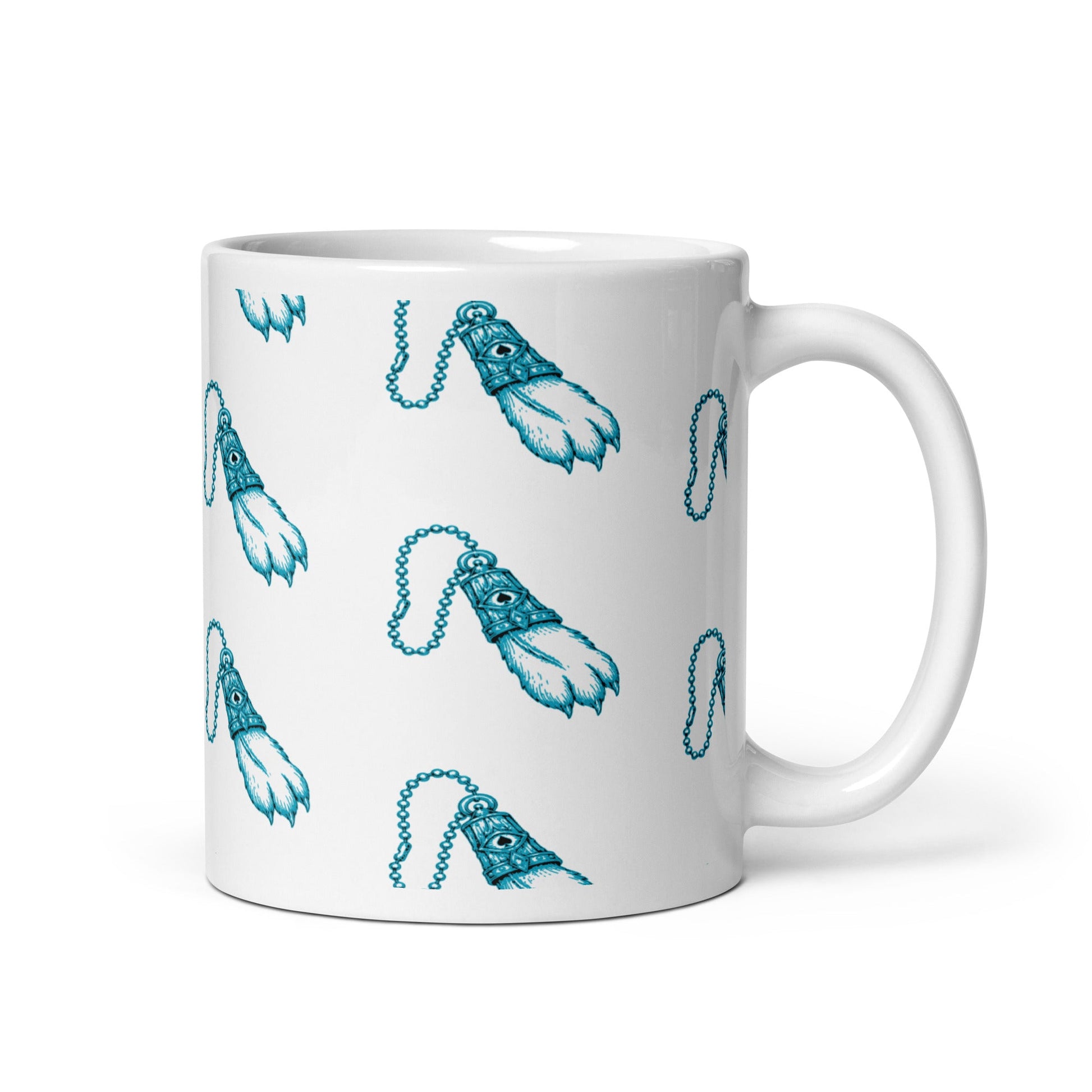 White glossy mug - Fliukka street wear.