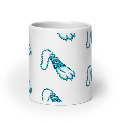 White glossy mug - Fliukka street wear.