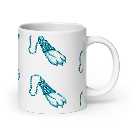 White glossy mug - Fliukka street wear.