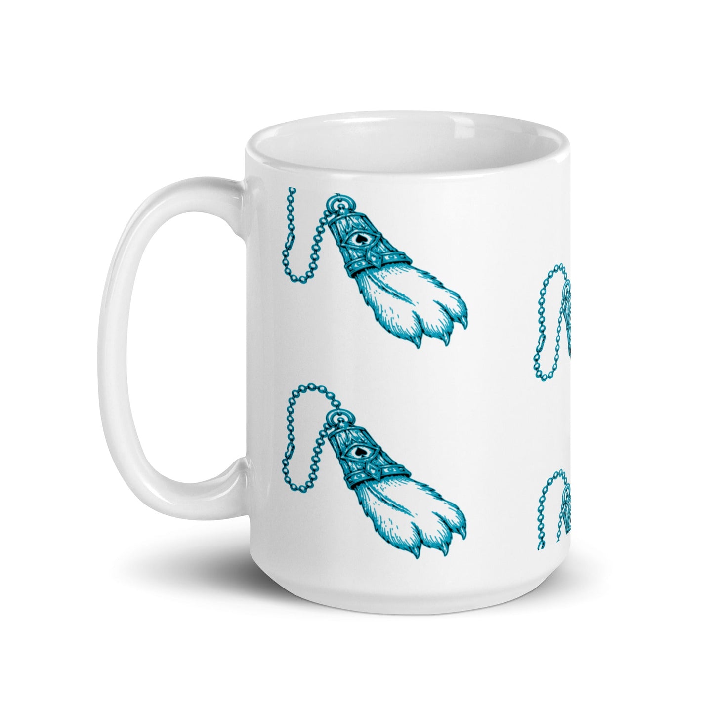 White glossy mug - Fliukka street wear.