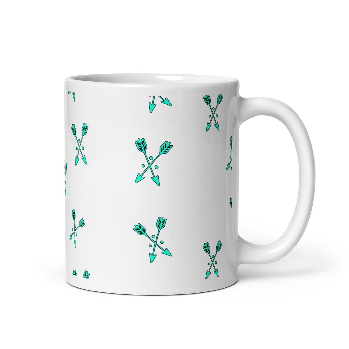 White glossy mug - Fliukka street wear.