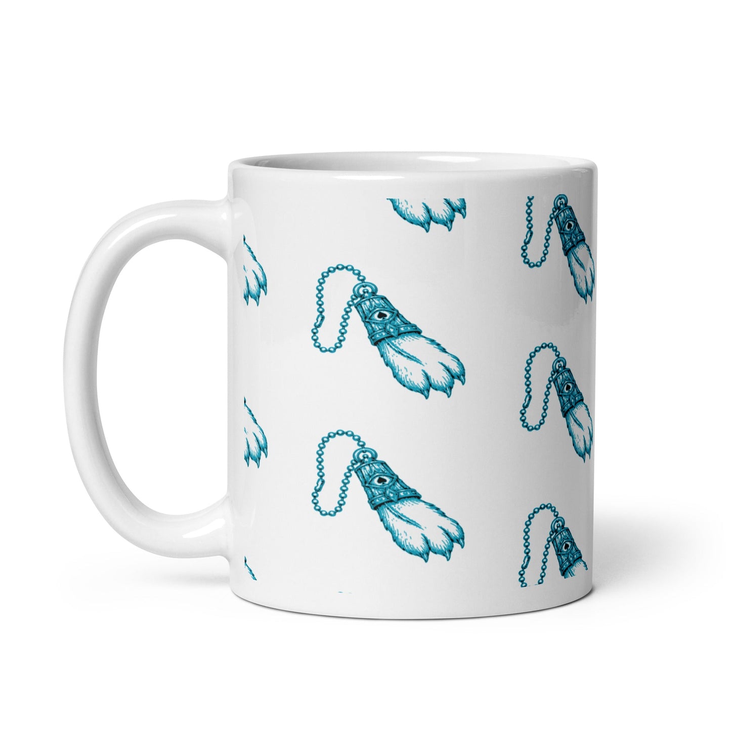 White glossy mug - Fliukka street wear.
