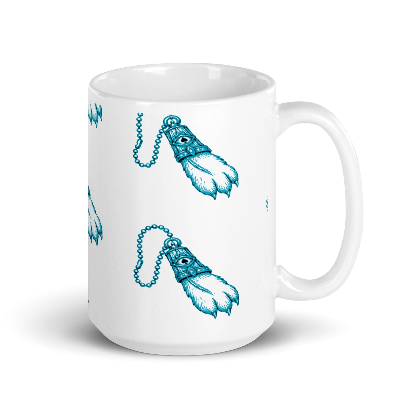 White glossy mug - Fliukka street wear.