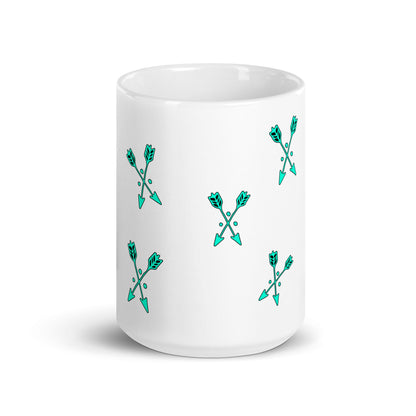 White glossy mug - Fliukka street wear.