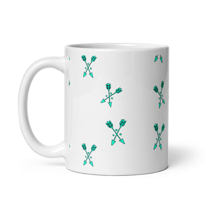 White glossy mug - Fliukka street wear.