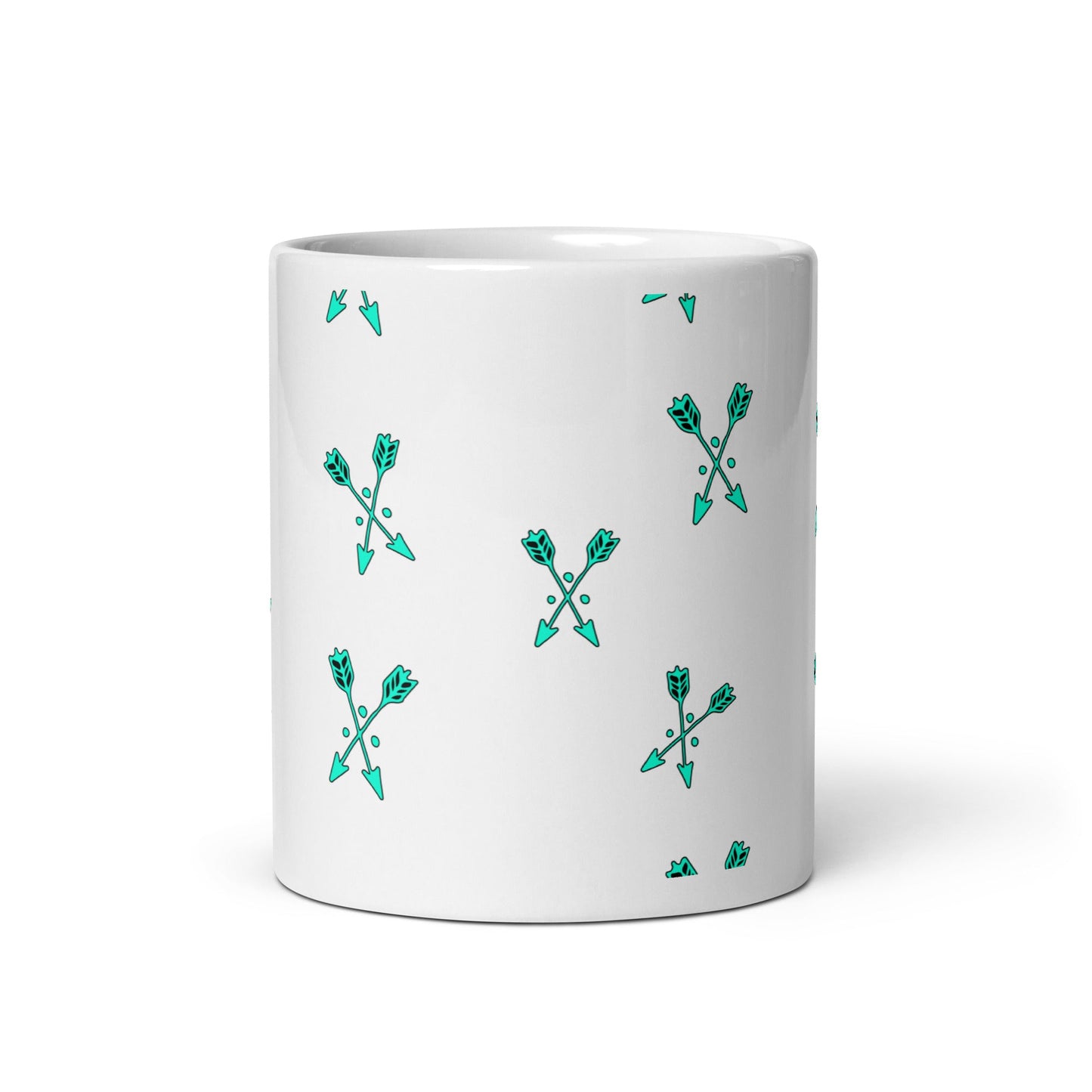 White glossy mug - Fliukka street wear.