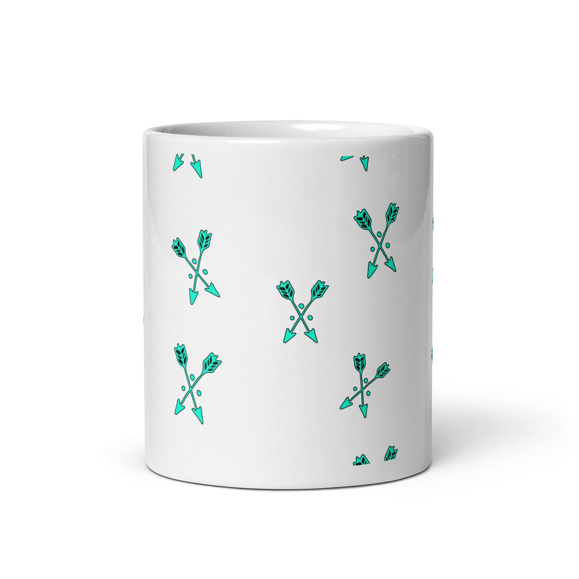 White glossy mug - Fliukka street wear.