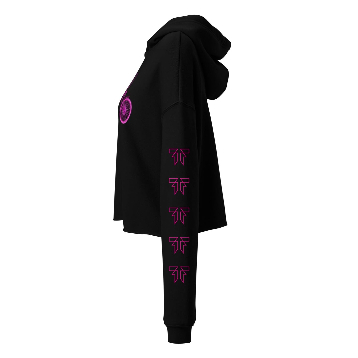 Woman crop hoodie - Street driven - Fliukka street wear.