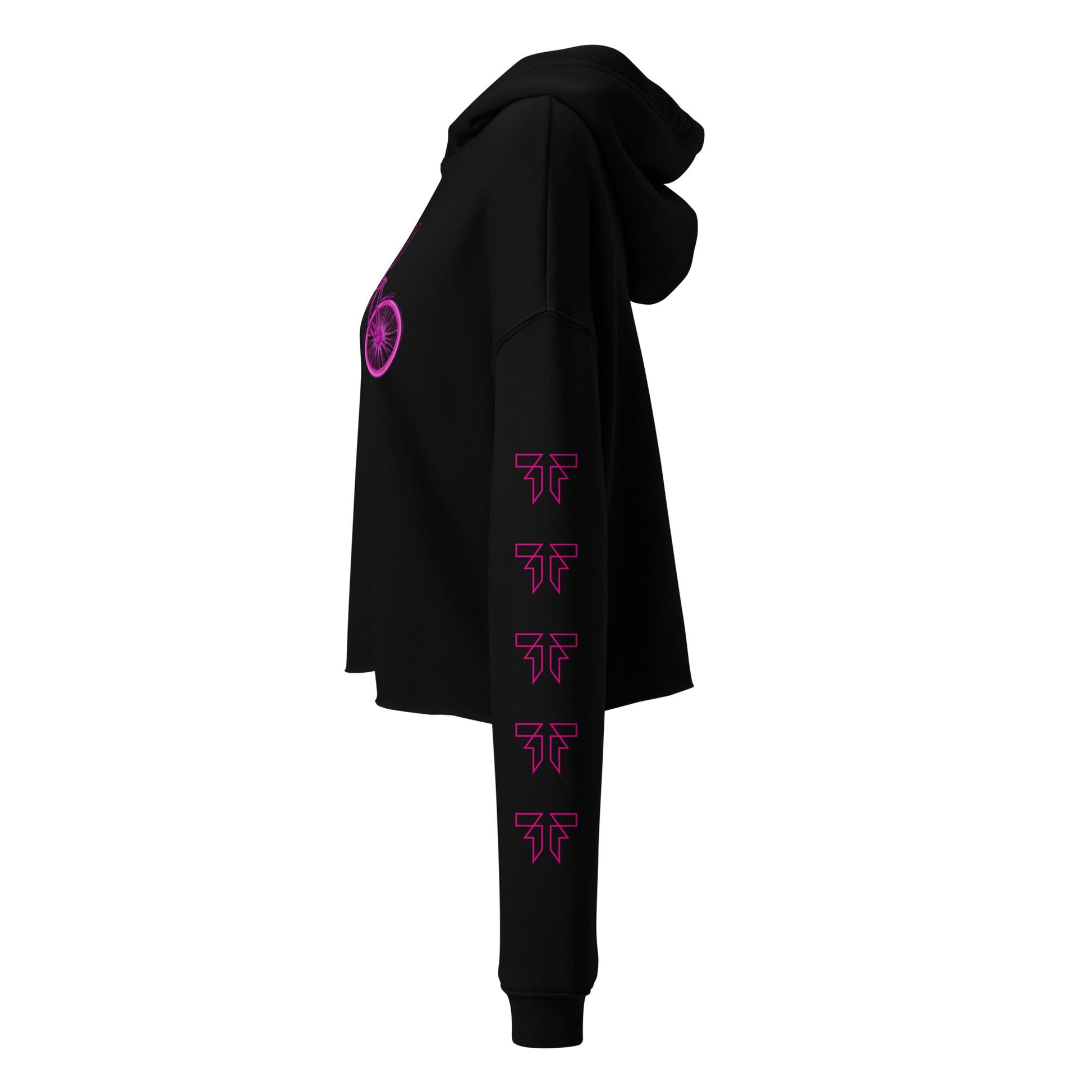 Woman crop hoodie - Street driven - Fliukka street wear.