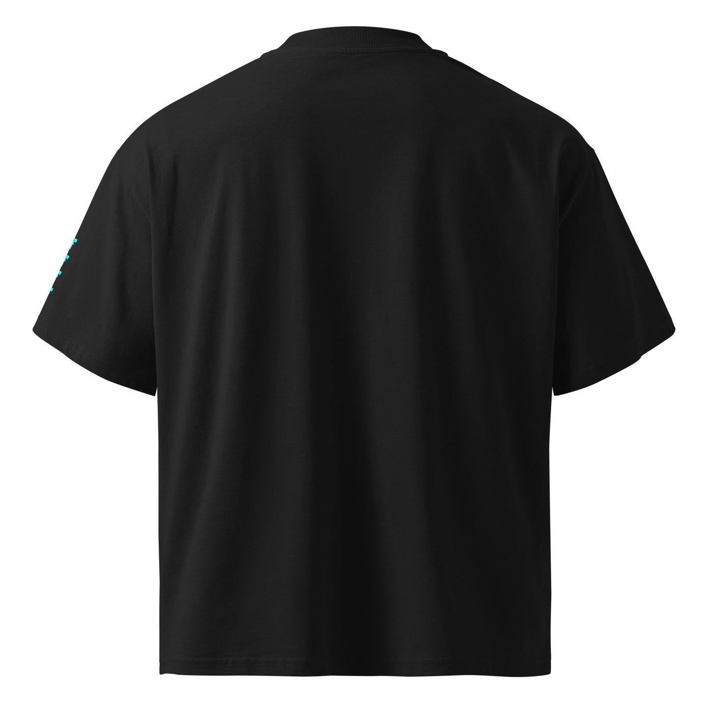 Woman organic oversized high neck t-shirt - Dagger - Fliukka street wear.