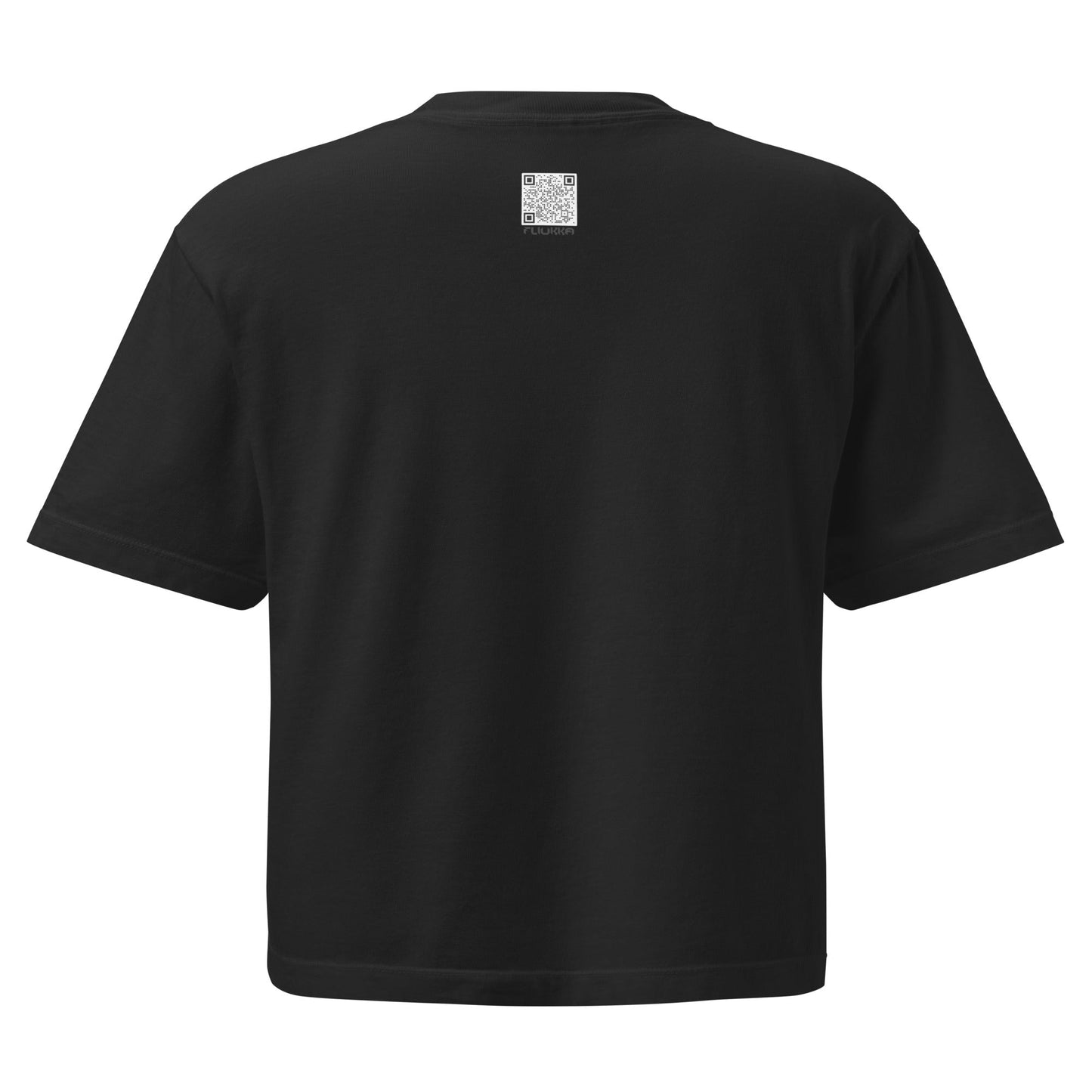 Women’s heavyweight boxy tee - Dagger - Fliukka street wear.