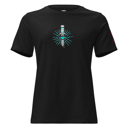 Women's Relaxed T-Shirt - dagger - Fliukka street wear.